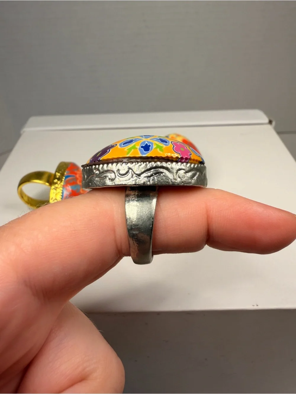 Vera Bradley Floral Enamel
Statement Ring Set - Picture 3 of 7